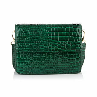 Koop groen Bijoutheek Tas Crossbody leder look