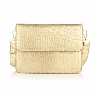 Koop gold Bijoutheek Bag Crossbody leather look