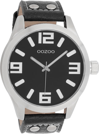 Oozoo Herrenuhr-C1004 schwarz (51mm)