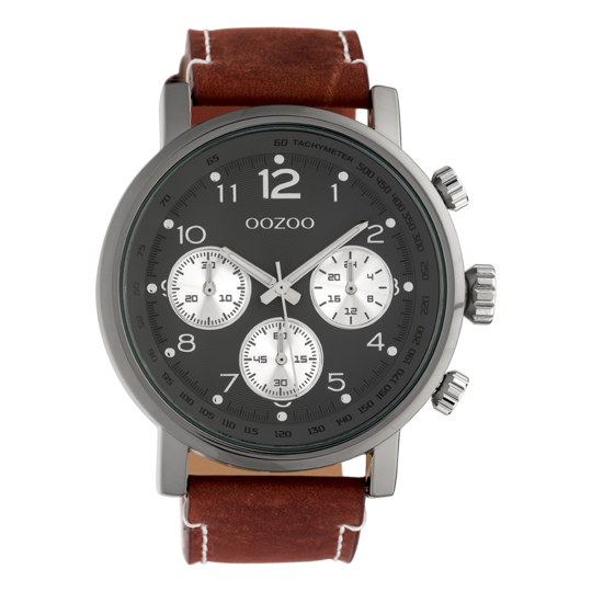 Oozoo Men's Watch-C10061 brown (48mm)