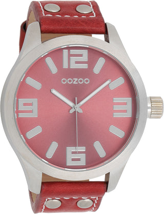 Oozoo Unisex-Uhr-C1009 rot (51 mm)