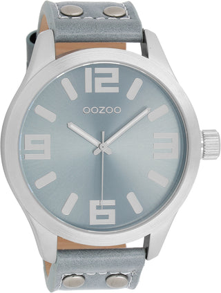 Oozoo Heren Horloge-C1010 grijs (51mm)