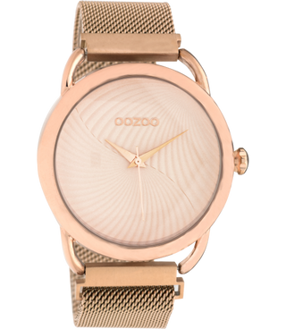 Oozoo Vintage horloge-C10697 Rosé/roze (42mm)