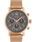 Oozoo Dames/Heren Horloge-C10703 Rosé (45mm)