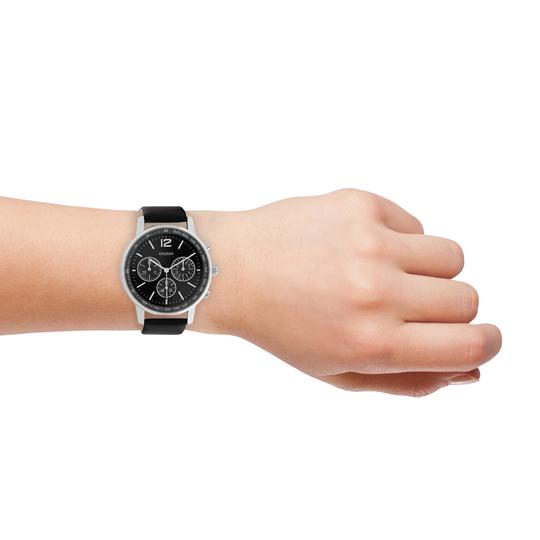 Oozoo Dames horloge-C10813 Zwart (42mm)