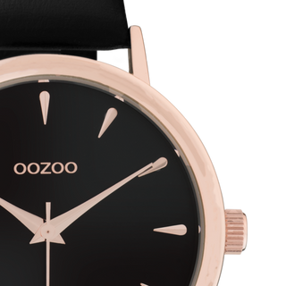 Oozoo Ladies watch-C10829 Black (42mm)