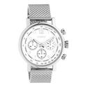 Oozoo heren horloge-C10900 zilver/wit (42mm)