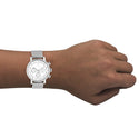 Oozoo men's watch-C10900 silver/white (42mm)