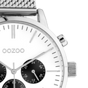 Oozoo heren horloge-C10910 Zilver (45mm)