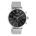 Oozoo men's watch-C10913 silver/black (45mm)