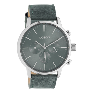 Oozoo Heren Horloge-C10915 blauw (45mm)