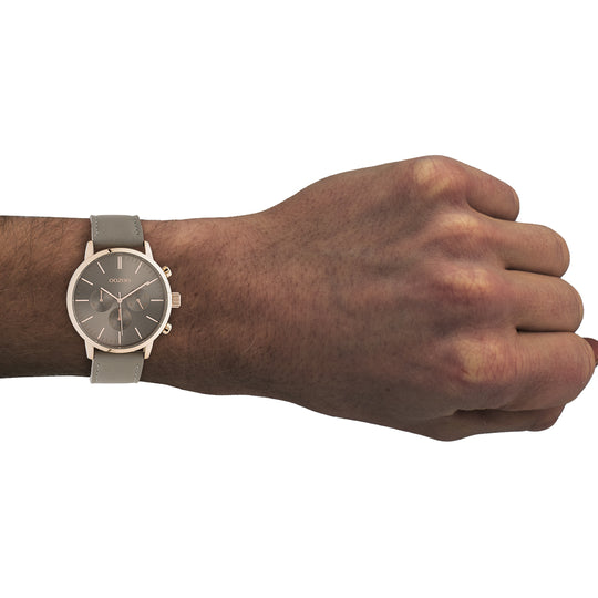 Oozoo Heren Horloge-C10916 Taupe (45mm)