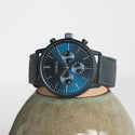 Oozoo Heren Horloge-C10918 blauw (45mm)