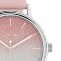 Oozoo Dames horloge-C10936 roze (42mm)