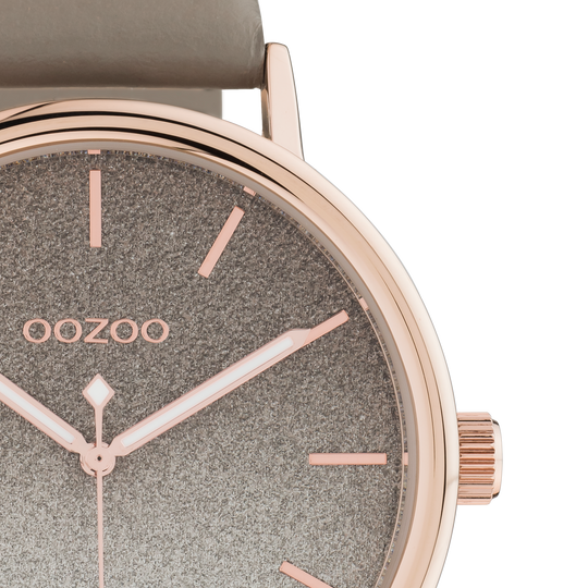Oozoo Ladies watch-C10937 taupe (42mm)