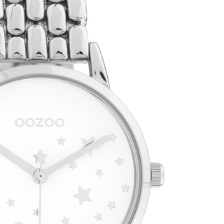 Oozoo dames Horloge-C11025 silver (34mm)