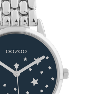 Oozoo dames Horloge-C11026 silver (34mm)