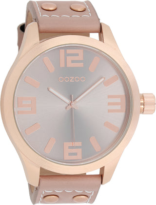 Oozoo dames Horloge-C1102 bruin (51mm)