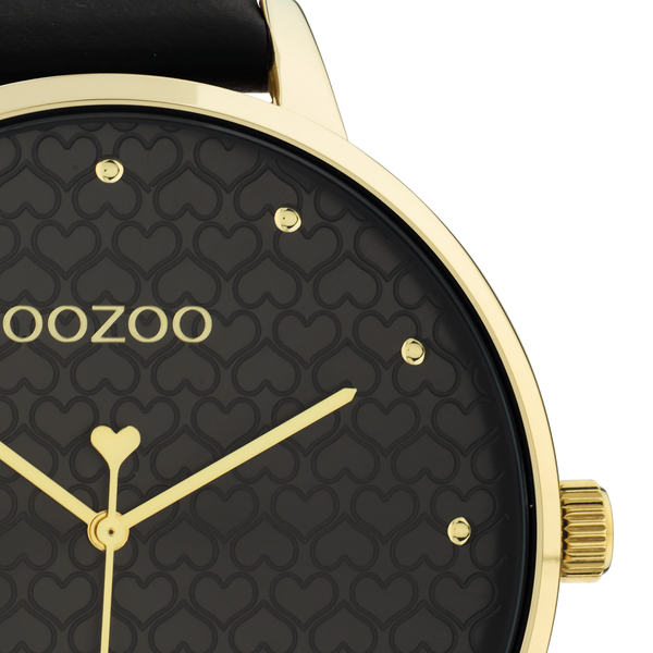 Oozoo dames Horloge-C11039 Black (48mm)