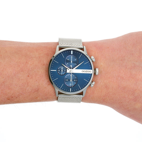 Oozoo Uhren Watch-C11100 Silber (45mm)