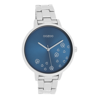 Oozoo heren Horloge-C11121 zilver (42mm)