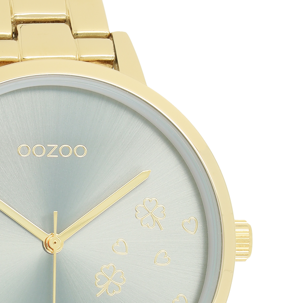 Oozoo heren Horloge-C11123 goud (42mm)