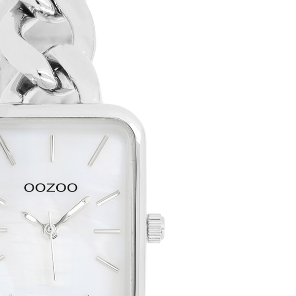 Oozoo Damenuhr-C11130 Silber (22mm)