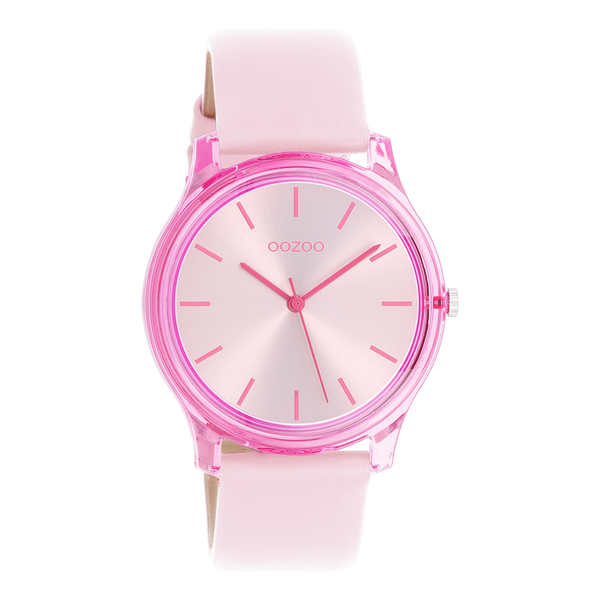 Oozoo ladies Watch with soft leather strap (36mm)