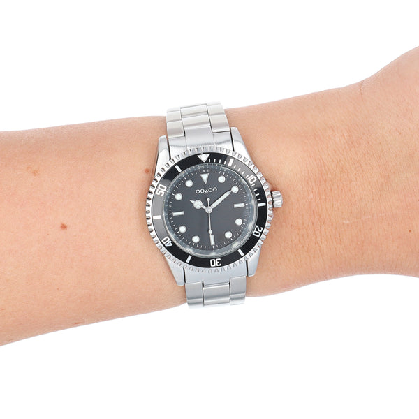 Oozoo dames Horloge-C11147 zilver (36mm)