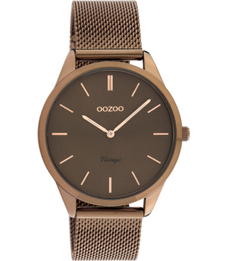 Oozoo Dames horloge-C20009 bruin (38mm)