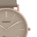 Oozoo Ladies watch-C20167 Rose Gold Taupe (40mm)