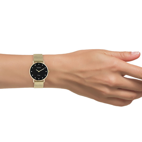 Oozoo Dames horloge-C20242 goud (32mm)