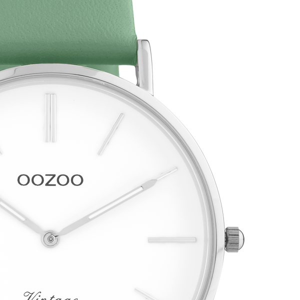Oozoo Damen-Vintage-Uhr-C20251 Grün (28 mm)