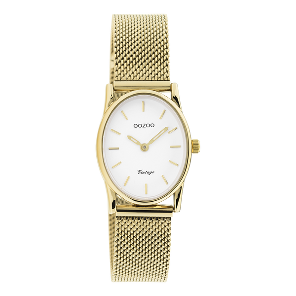 Oozoo dames Horloge-C20258 gold (28mm)