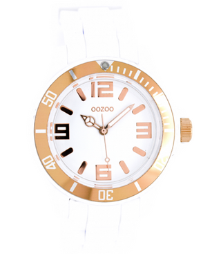 Oozoo Dames Horloge-C4171 wit (42mm)