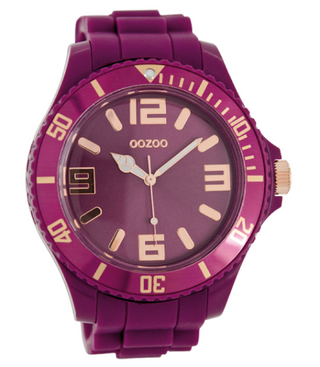 Oozoo Dames Horloge-C5025 Paars (48mm)
