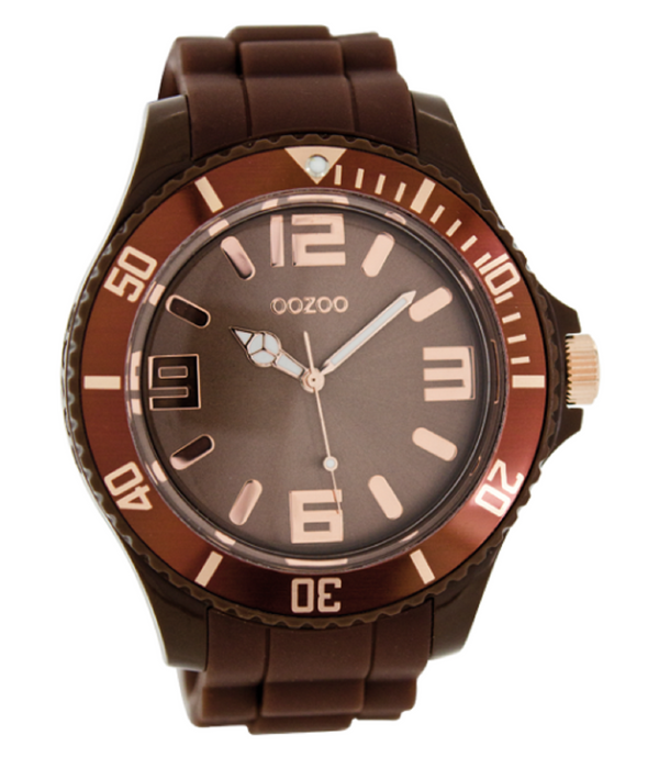 Oozoo Dames Horloge-C5039 Bruin (48mm)