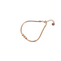 Go Dutch Label Bracelet (Jewelry) smooth snake 3 decorated hearts
