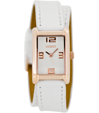 Oozoo Dames Horloge-C6635 wit (29mm)