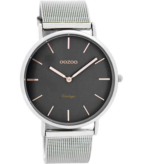 Oozoo Dames horloge-C7725 zilver (40mm)