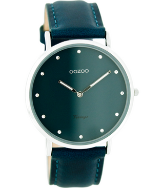 Oozoo Vintage horloge-C7778 groen (40mm)