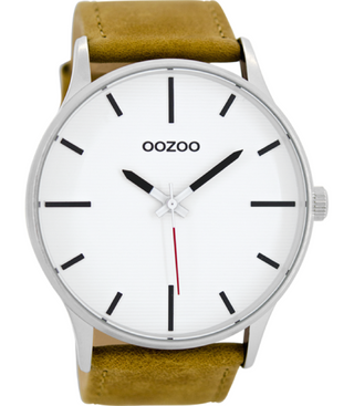 Oozoo Heren Horloge-C8550 cognac (48mm)