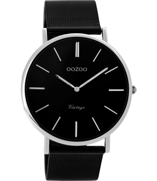 Oozoo Vintage Watch-C8865 black (40mm)