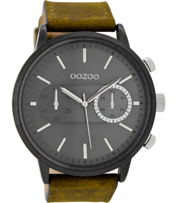 Oozoo Heren Horloge-C9057 groen (48mm)
