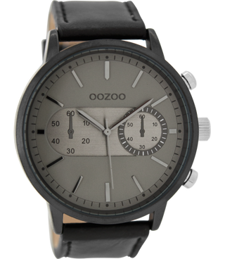 Oozoo Heren Horloge-C9058 zwart (48mm)