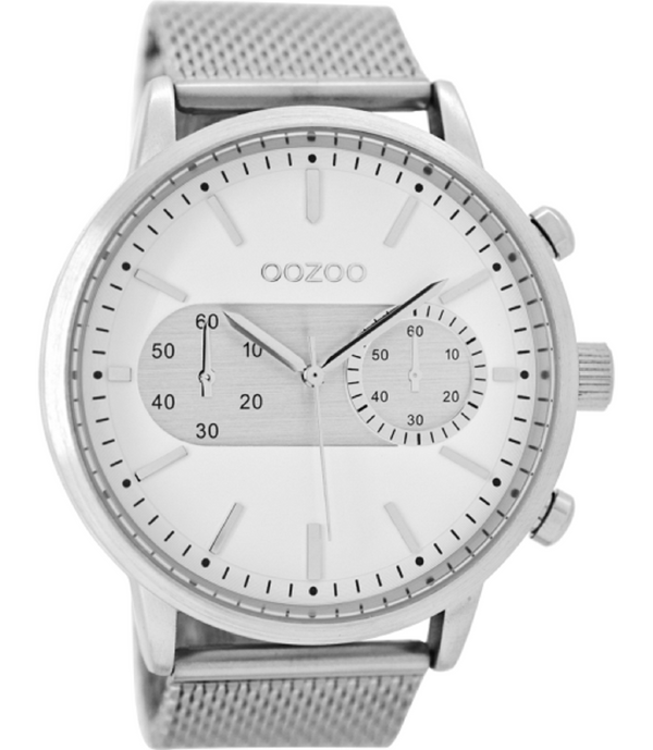 Oozoo Dames horloge-C9070 zilver (51mm)