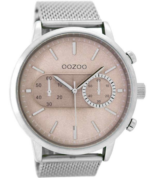 Oozoo Dames horloge-C9071 zilver (51mm)
