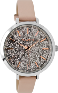 Oozoo Dames horloge-C9146 roze (48mm)