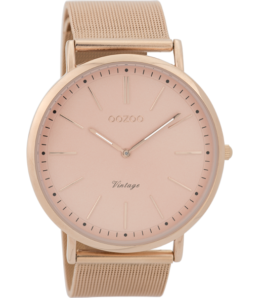 Oozoo Vintage Horloge - C9357 Rosé (44mm)