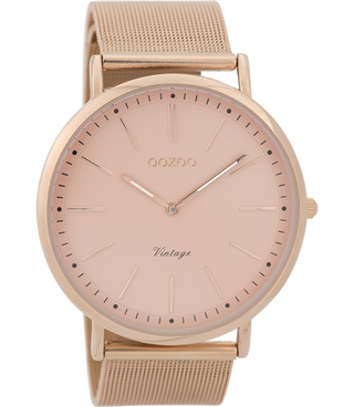Oozoo Vintage Horloge - C9357 Rosé (44mm)